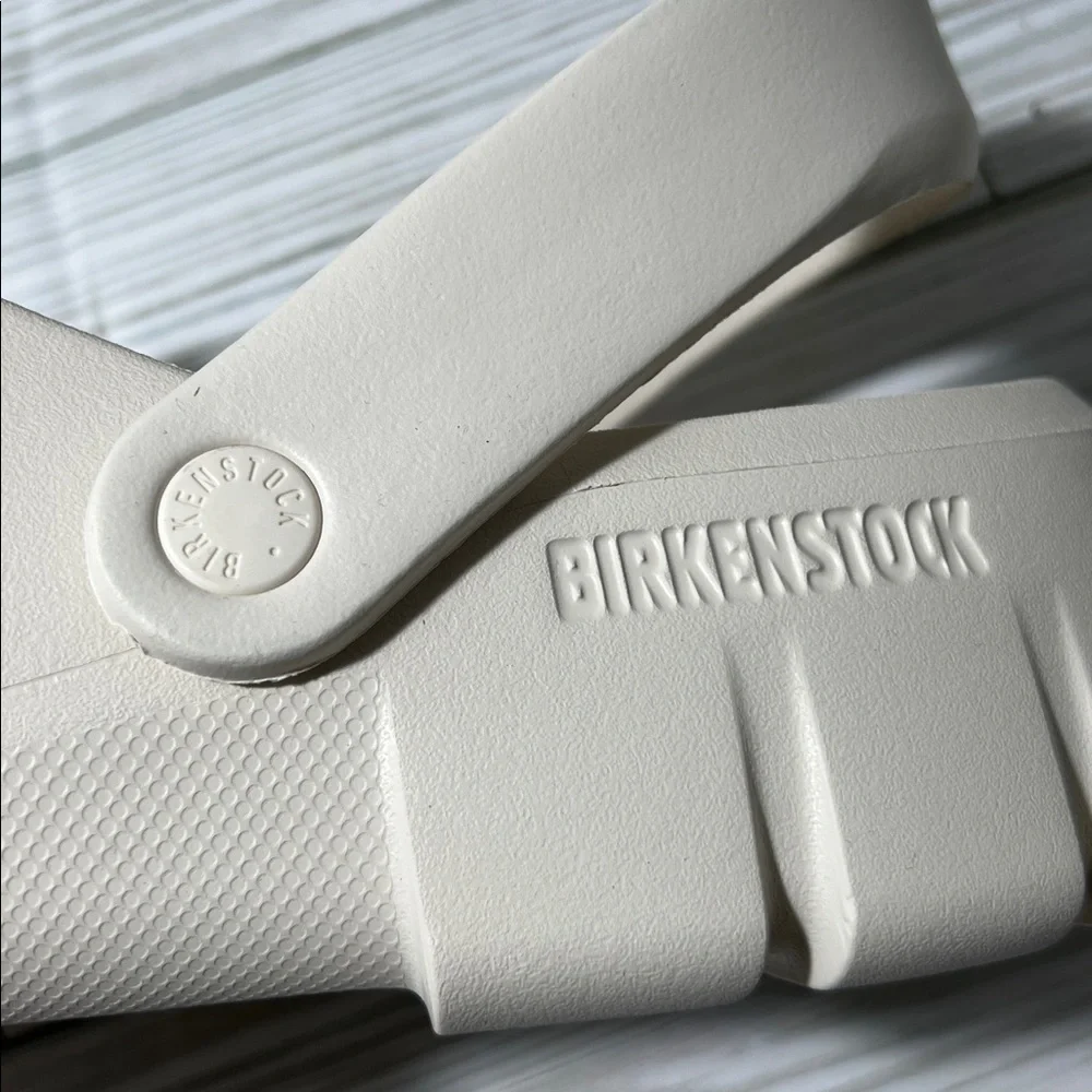 Birkenstock Birki Flow‎ EVA Clogs slip on sandals eggshell white EU 44 men’s 11